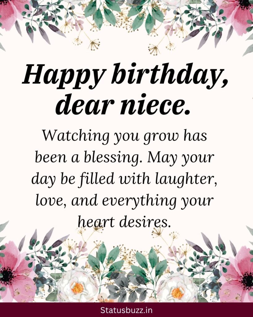 Birthday Wishes For Niece