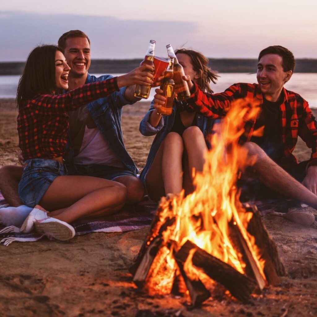 Have a Bonfire on the Beach