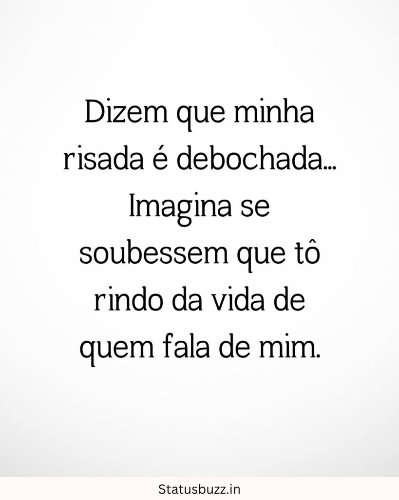 frases debochada