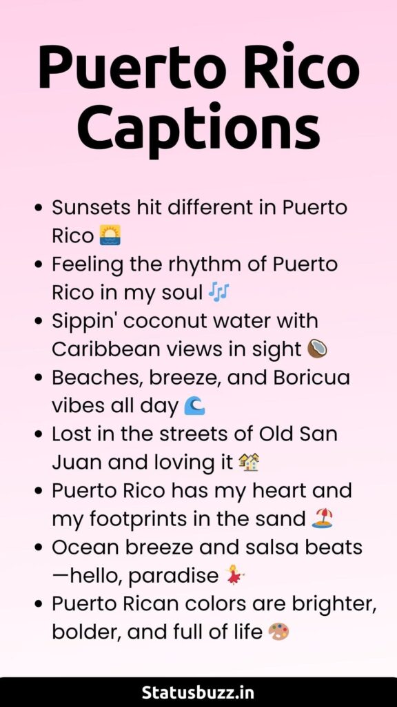 Puerto Rico Captions