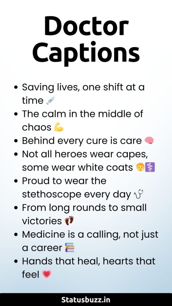 doctor captions