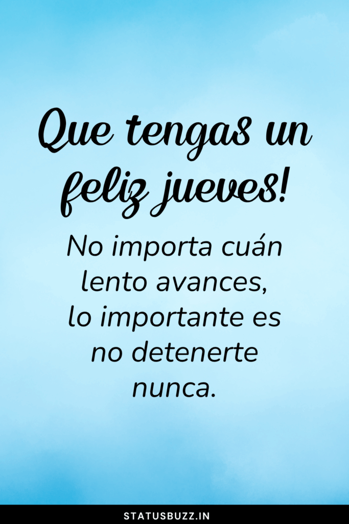 feliz jueves