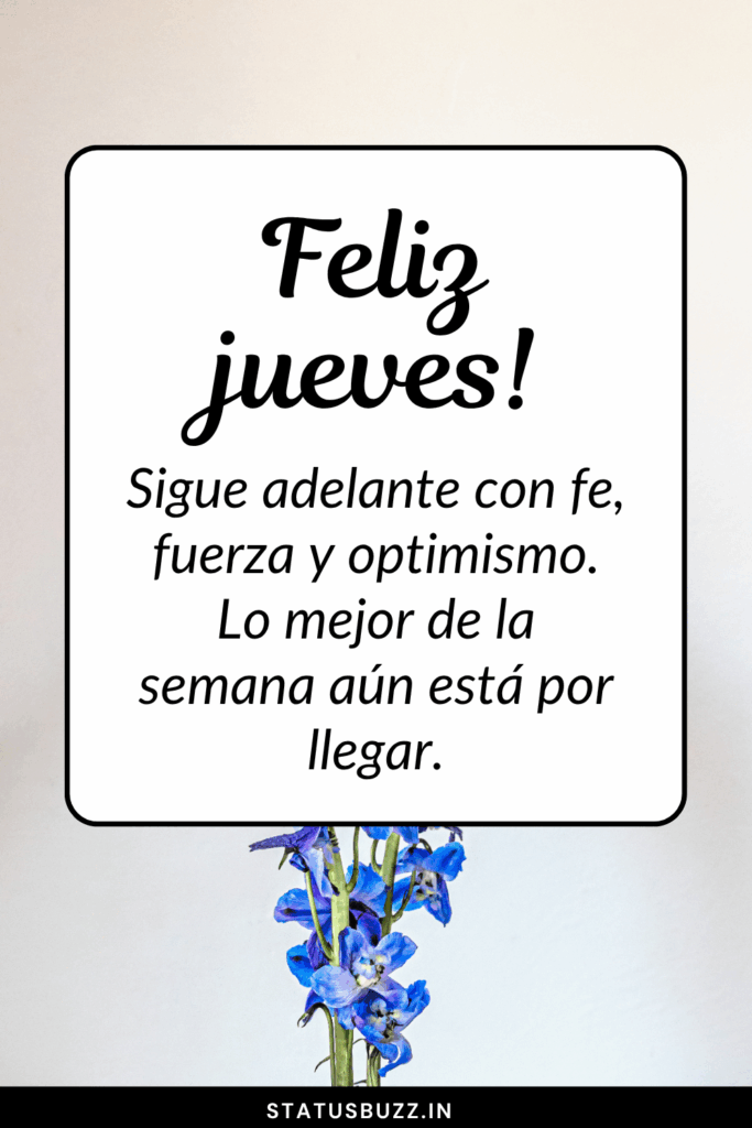 feliz jueves