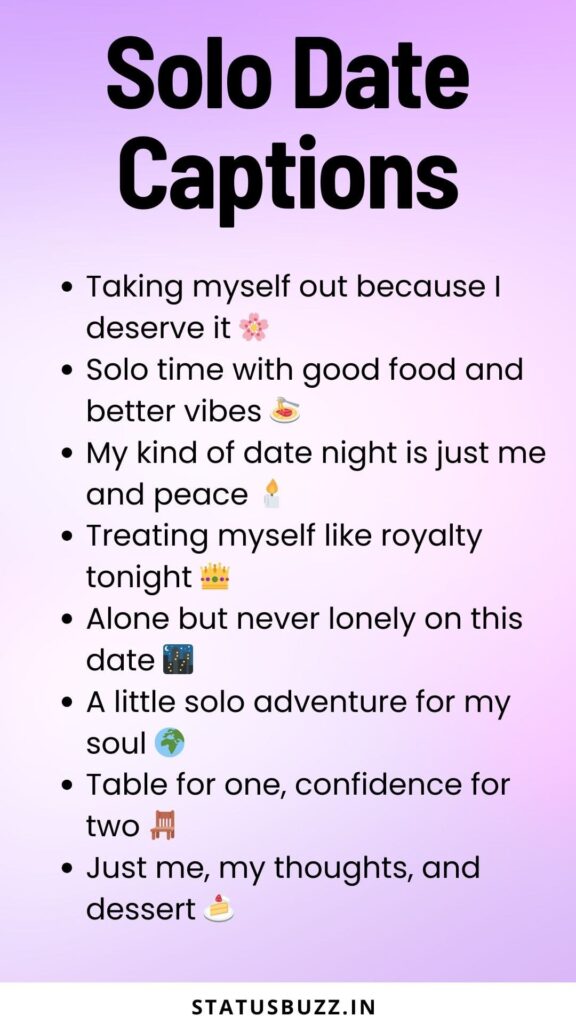 solo date captions