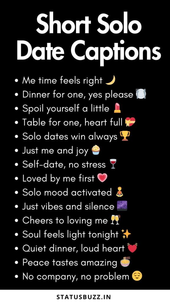 solo date captions