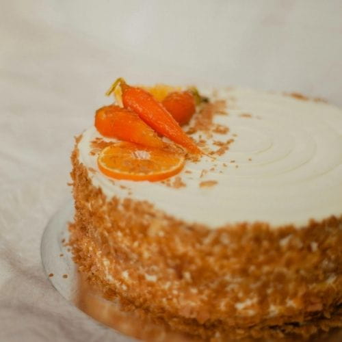 Carrot Cake with Cream Cheese Frosting