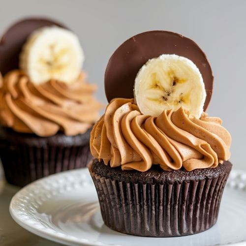 Chocolate Banana Cupcakes
