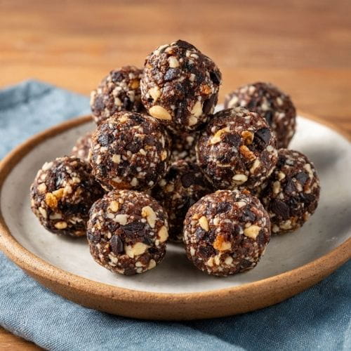 Chocolate Fruit and Nut Balls