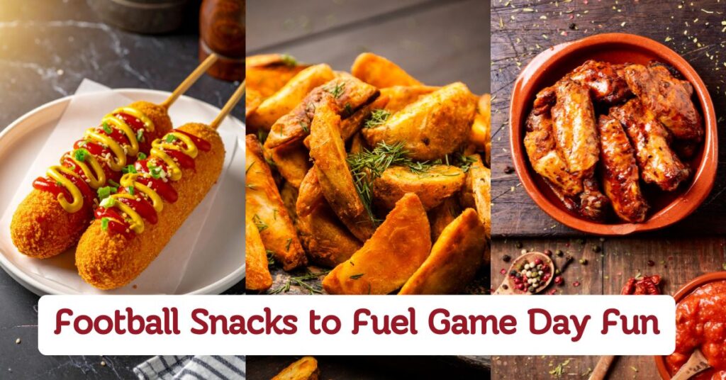 Football Snacks to Fuel Game Day Fun