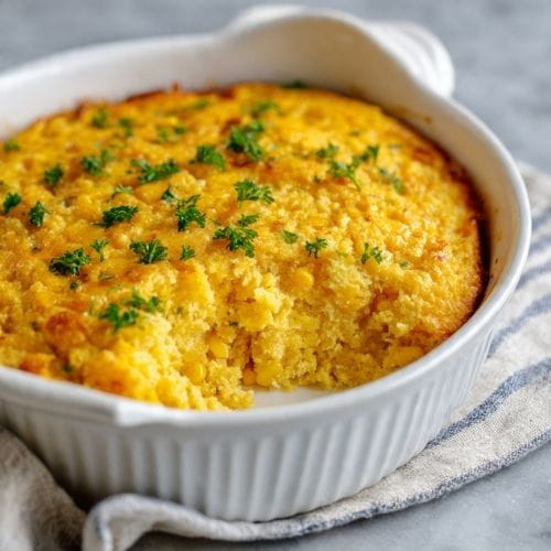 Jiffy Cheesy Corn Casserole