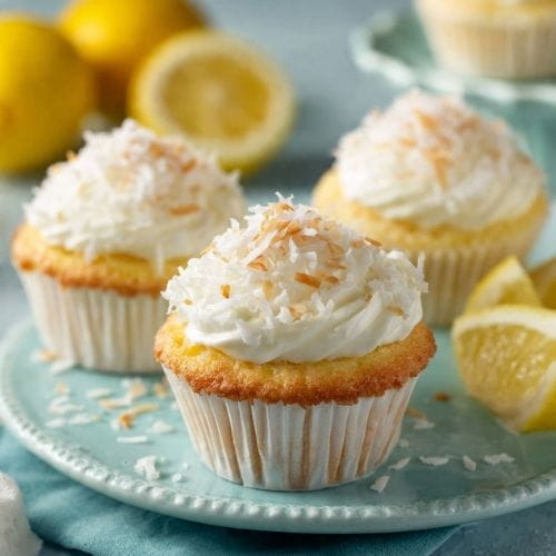 Lemon Coconut Cupcakes