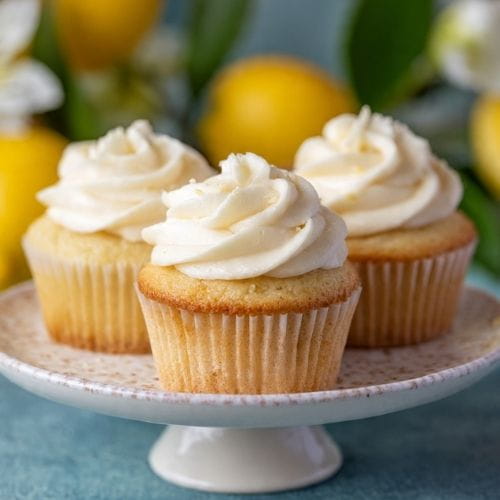 Lemon Vanilla Cupcakes