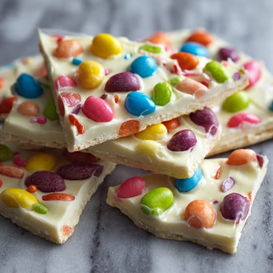 Marbled Jelly Bean Bark