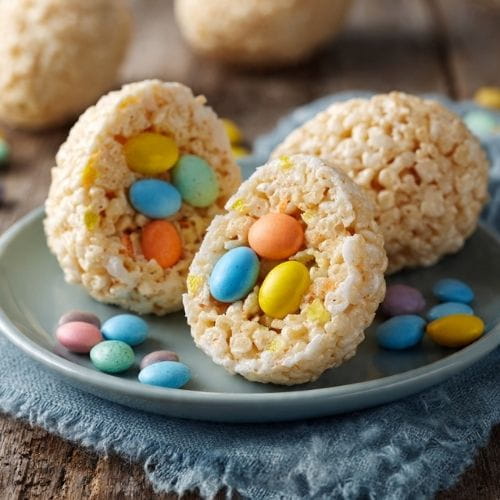 Rice Krispie Egg Surprise