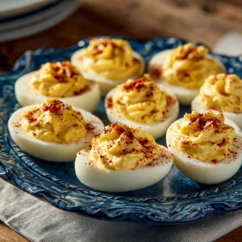 Spicy Deviled Eggs