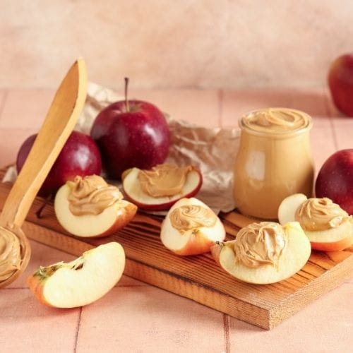Apple Slices with Almond Butter