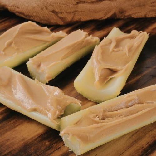 Celery Sticks with Peanut Butter