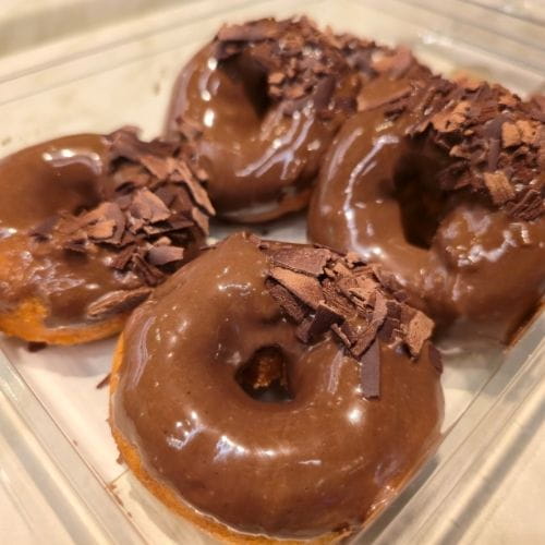Chocolate Protein Donuts