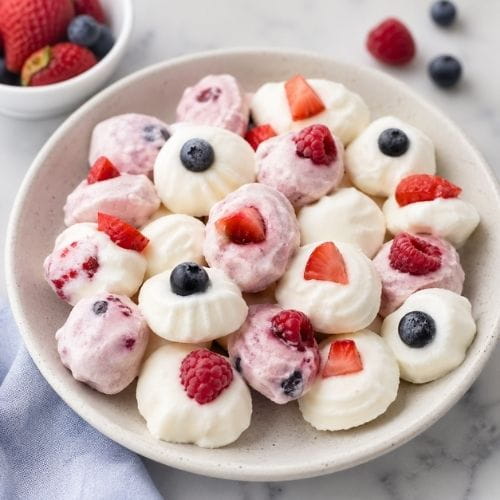 Frozen Yogurt Bites