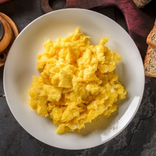 Microwave Scrambled Eggs