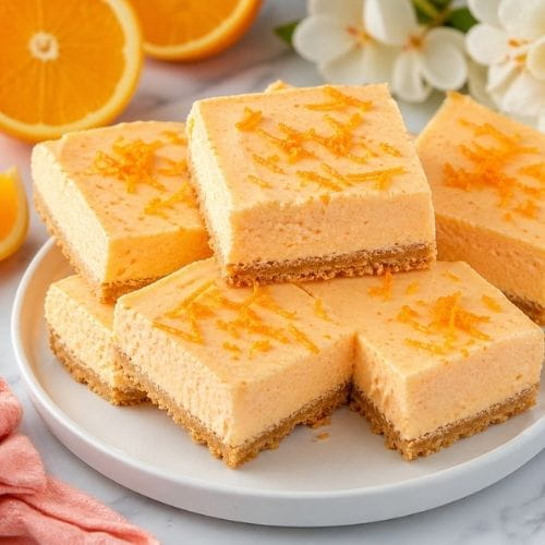 Orange Dreamsicle Bars