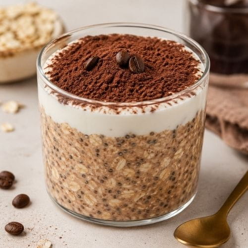 Protein Tiramisu Overnight Oats