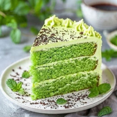 Green Velvet Cake