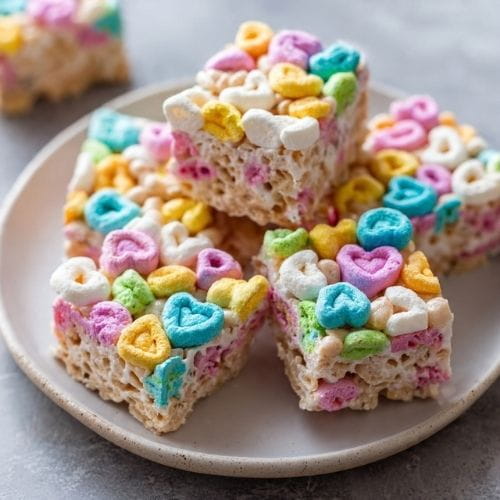 Lucky Charms Marshmallow Bars