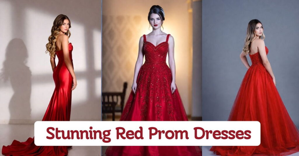 Stunning Red Prom Dresses to Try