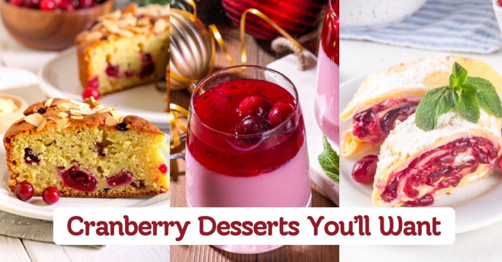 Cranberry Desserts You’ll Want to Try