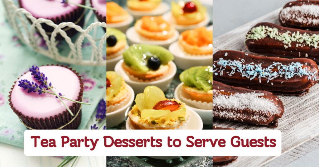 Easy Tea Party Desserts to Serve Guests