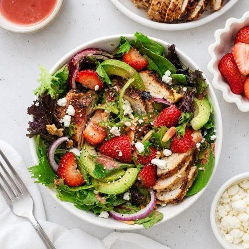 Strawberry Chicken Salad