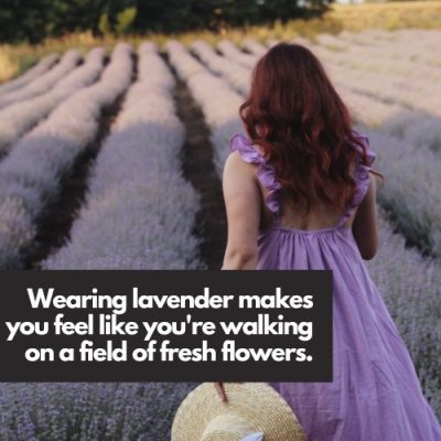 LAVENDER DRESS CAPTIONS FOR INSTAGRAM