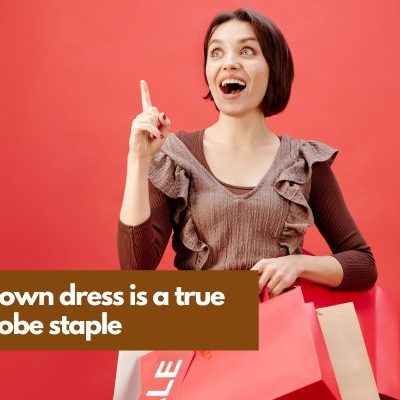 brown dress captions for instagram
